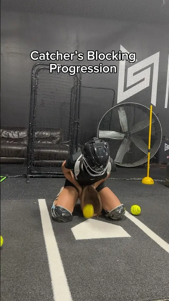 Reagan Glanz: Basic catcher’s blocking progression